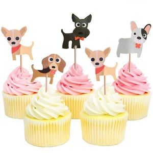 New Dog cake toppers decorations kids party